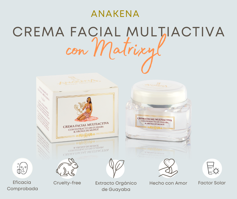 Crema Facial Multiactiva Anakena Cosmetics