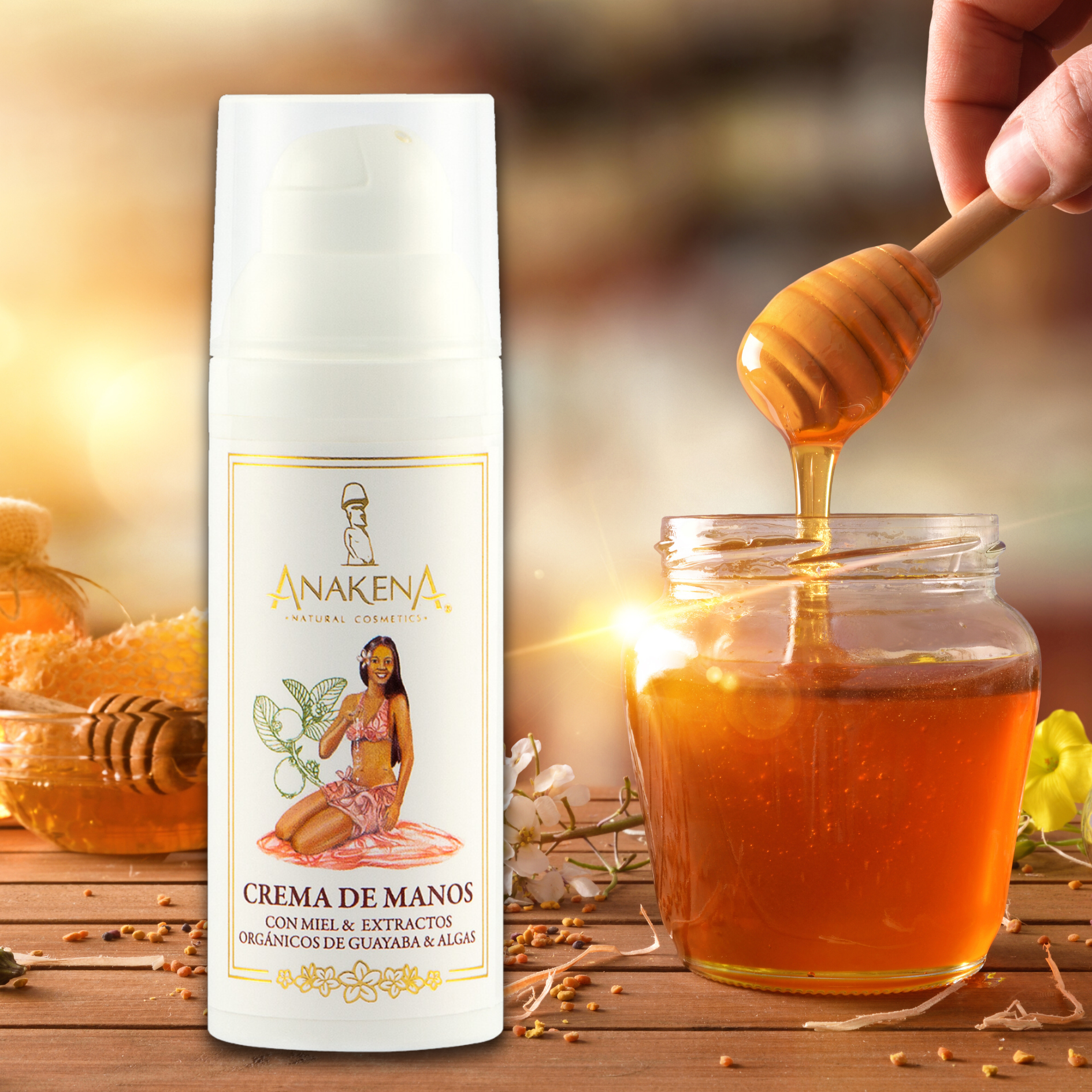 Crema de Manos Anakena Cosmetics