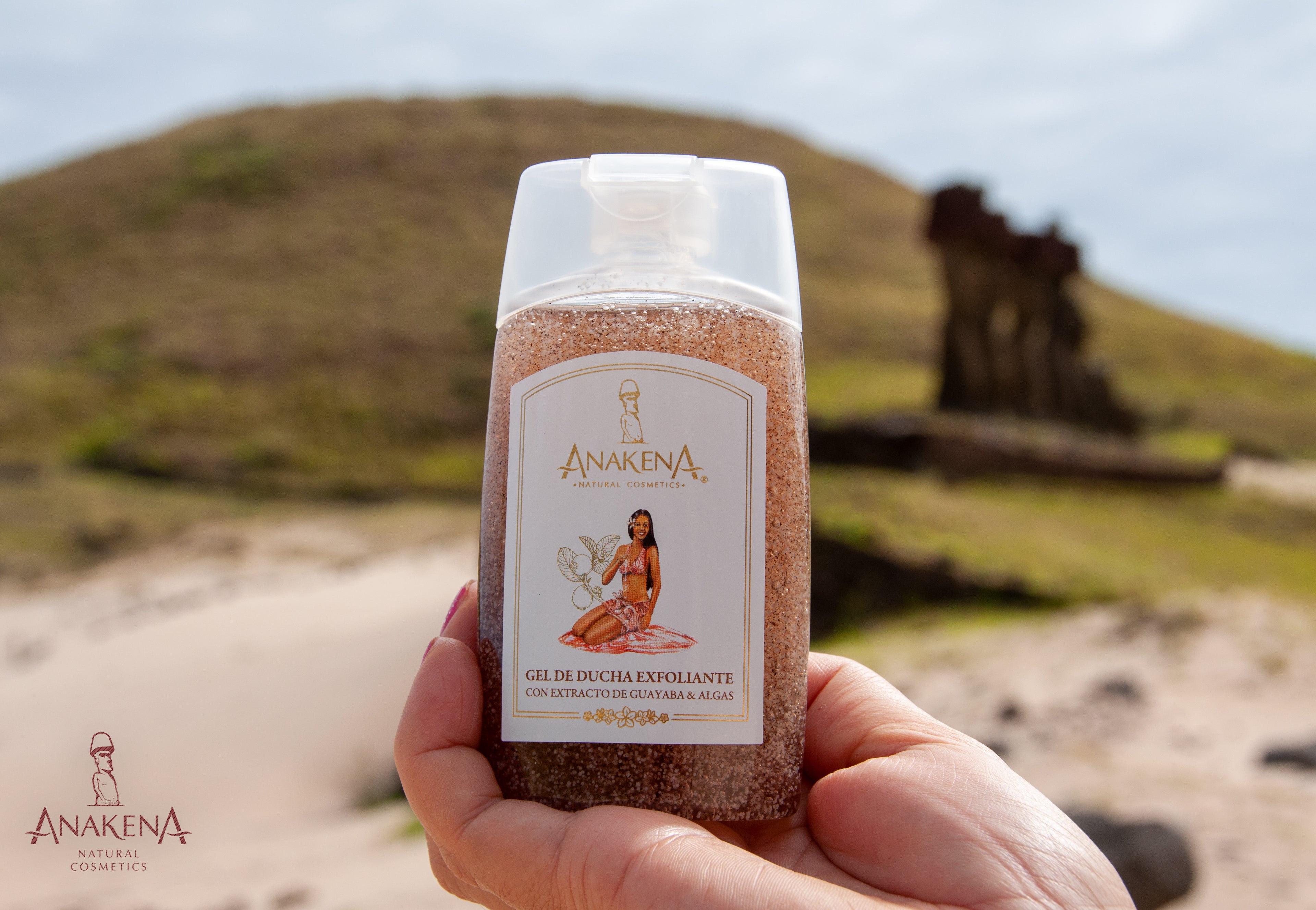 Gel de Ducha Exfoliante Anakena Cosmetics