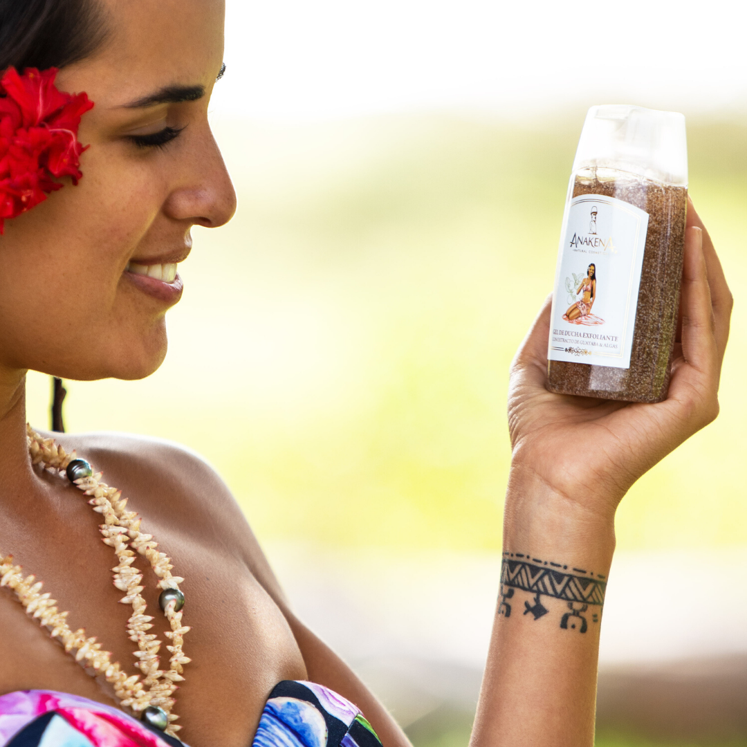 Gel de Ducha Exfoliante Anakena Cosmetics